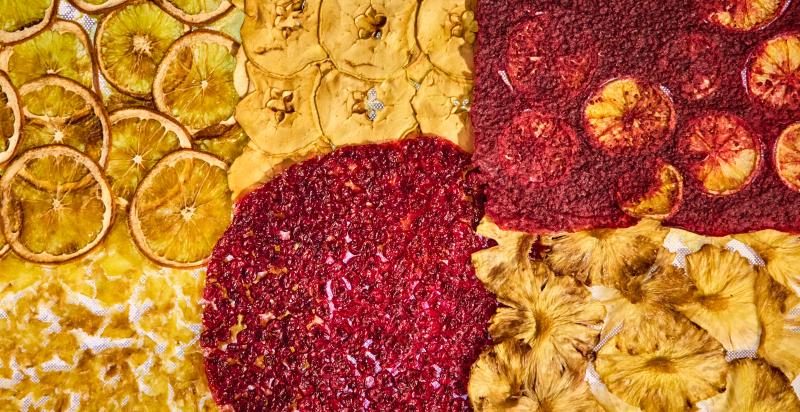 verschillende soorten gedroogd fruit