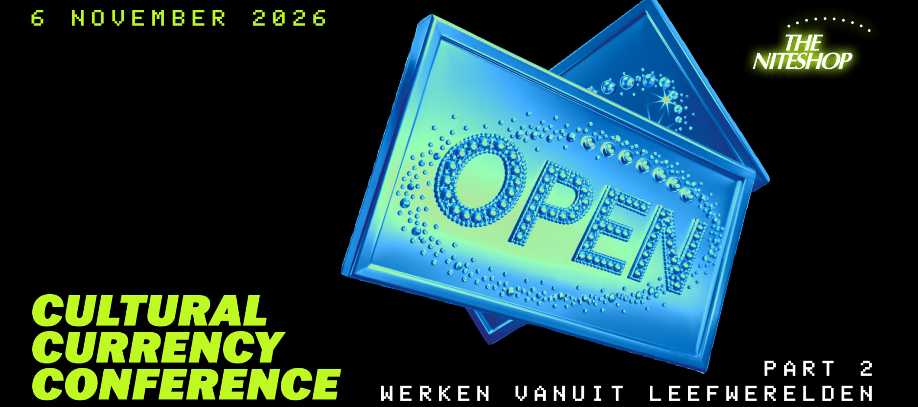 Poster Cultural Currency Conference 